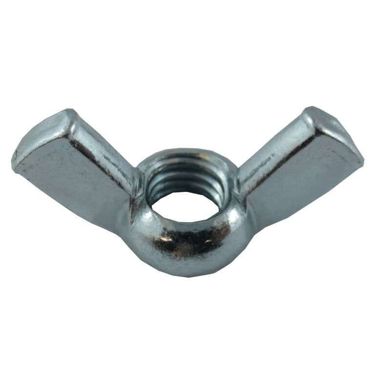 25 Pack 3/8-16 Zinc Plated Wing Nuts