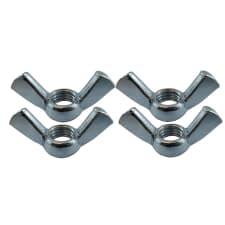 HOME PAK 4 Pack #10-32 Zinc Plated Wing Nut | Home Hardware