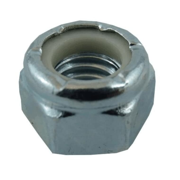 5 Pack 5/16"-18 Zinc Plated Nylon Insert Lock Nuts