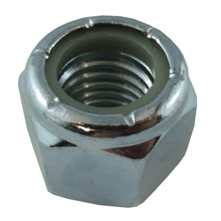 5/8"-11 Zinc Plated Nylon Insert Lock Nut