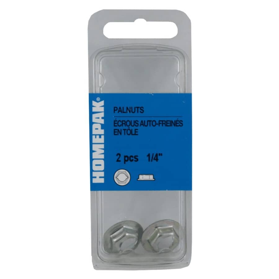 HOME PAK 2 Pack 1/4" Zinc Plated Self | Home Hardware