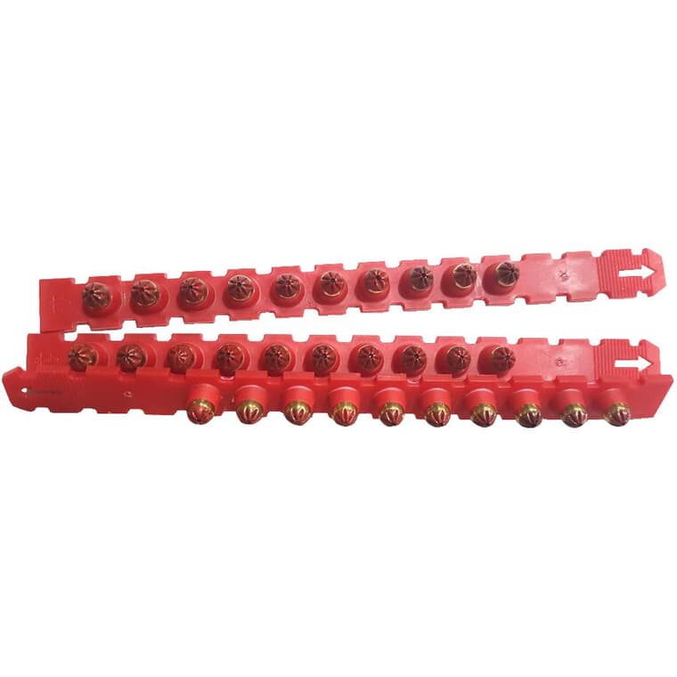 100 Pack 27 Caliber Red Strip Power Loads