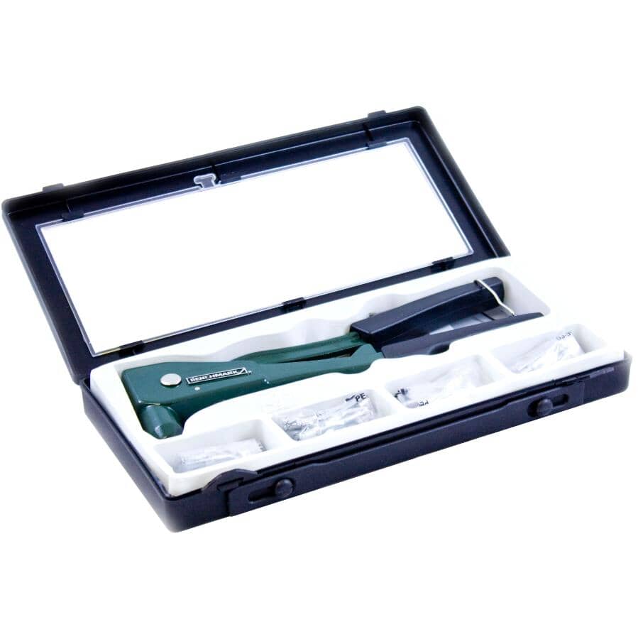 BENCHMARK 60 Piece 4 Sizes Rivet Tool Kit | Home Hardware
