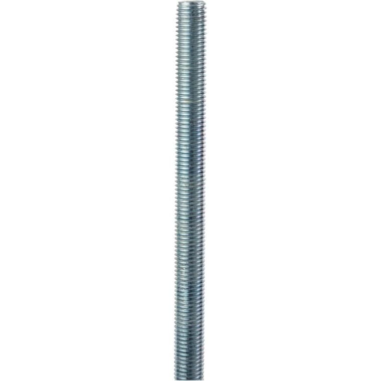 5/16"-18 x 2' Zinc Plated Threaded Rod