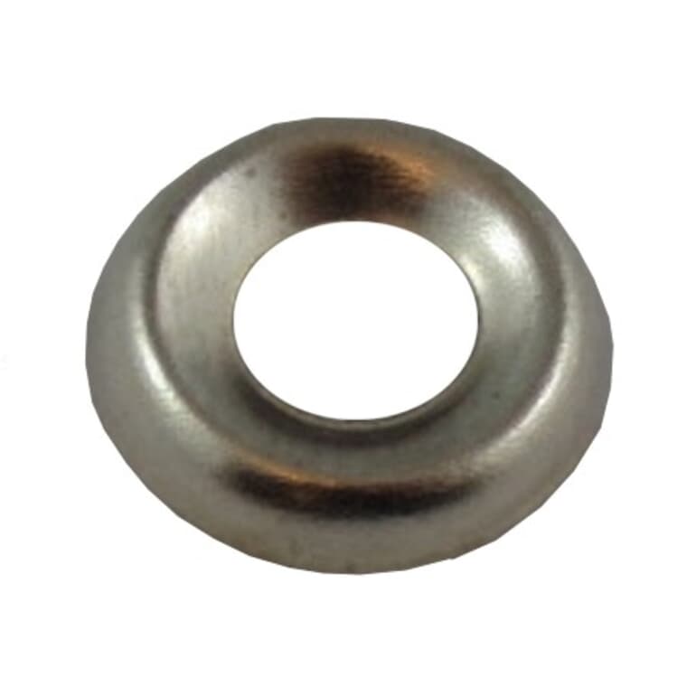 #6 Nickel-Plated Steel Finish Washer
