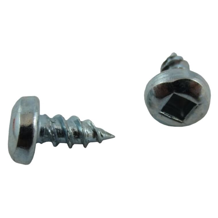 10 Pack #8 x 3/8" Pan Head Socket Zinc Plated Tap Screws