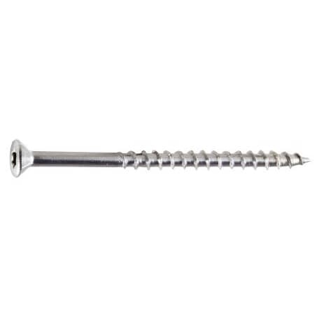 #8 X 1-1/2" Deck Screws Stainless Steel Square Drive Wood/Composite Qty 100 