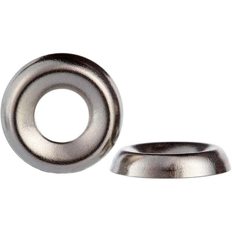 #10 Nickel-Plated Steel Finish Washer
