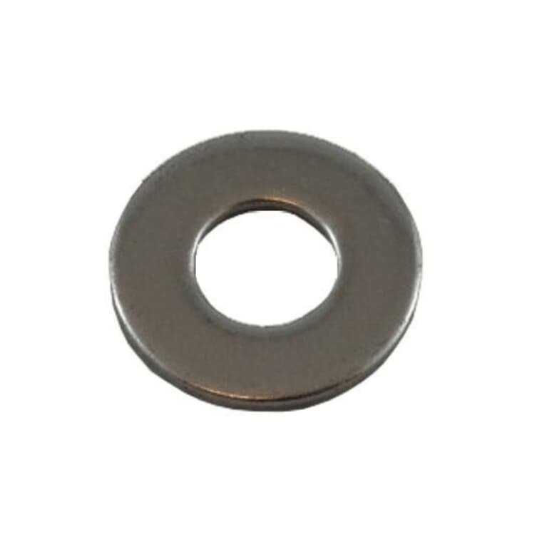 25 Pack 1/4" 18.8 Stainless Steel Flat Washers