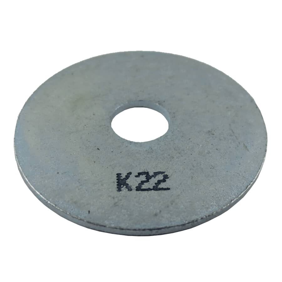 Extra Thick Flat Washers - Yellow Zinc - BC Fasteners & Tools