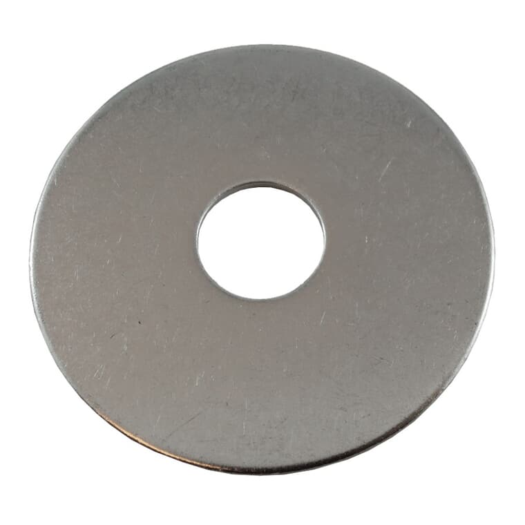 Paquet de 25 rondelles de protection en acier inoxydable 18/8, 1/2 po x 2 po