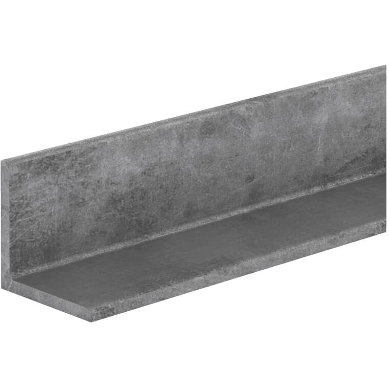 2" x 48" Plain Steel Welded Angle