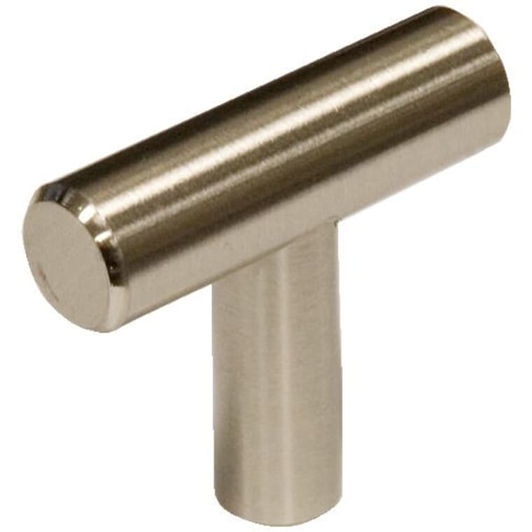 1-9/16" Contemporary Cabinet Knob - Brushed Nickel