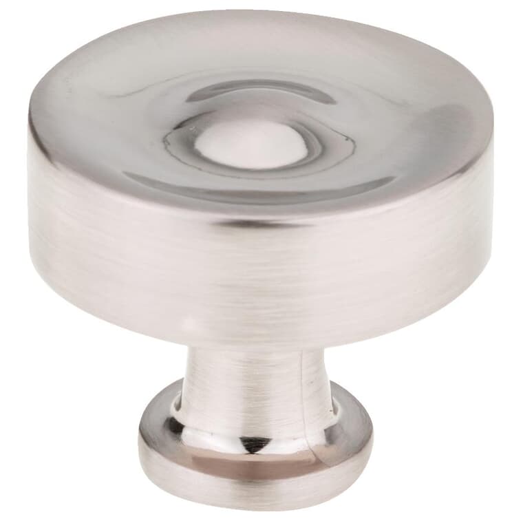1-3/8" Traditional Cabinet Knob - Brushed Nickel
