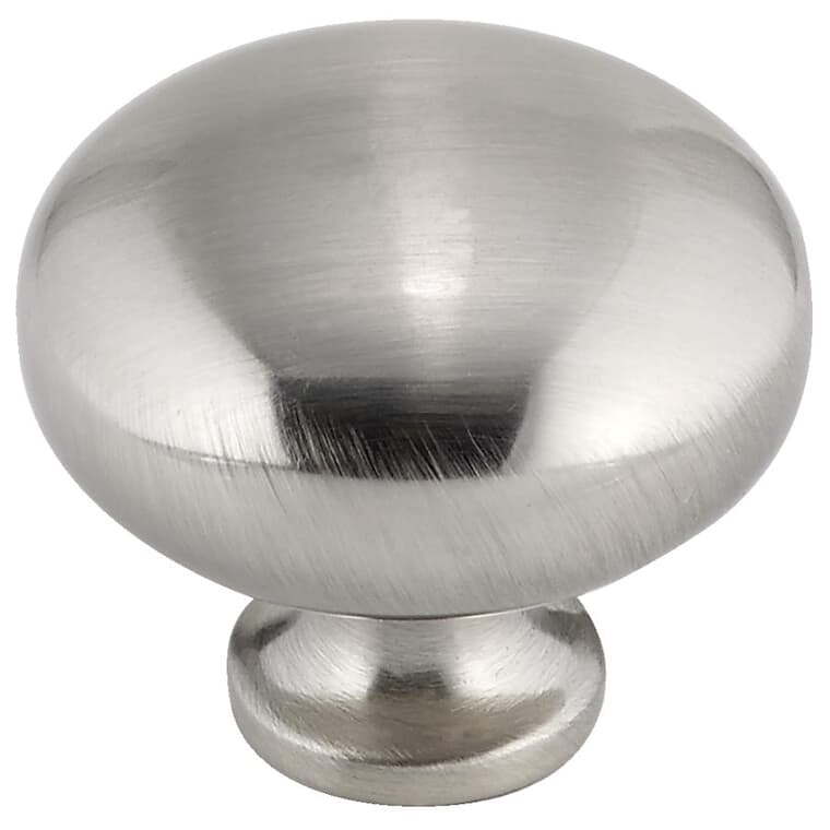 1-1/4" Contemporary Cabinet Knob - Brushed Nickel