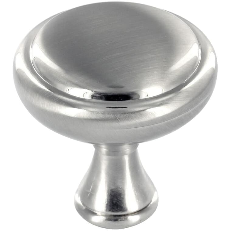 1-1/4" Traditional Cabinet Knob - Brushed Nickel