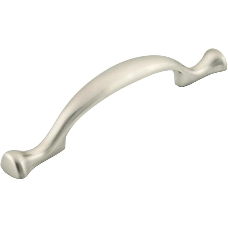 3" Traditional Cabinet Pulls - Brushed Nickel, 10 Pack