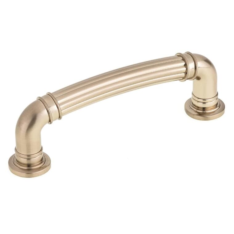 3" Traditional Cabinet Pull - Champagne Bronze