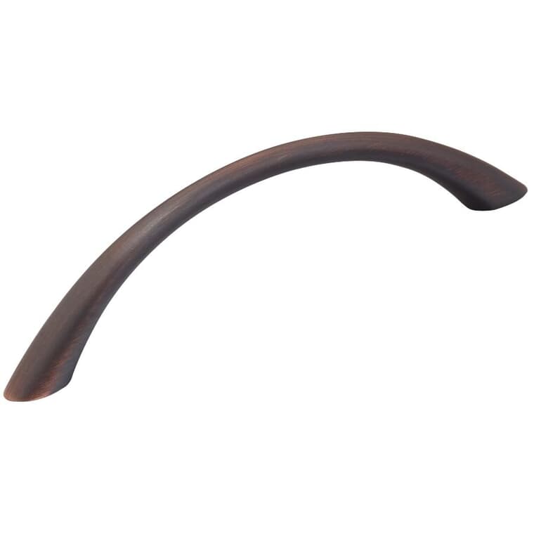 3-25/32" Contemporary Cabinet Pull - Brushed Oil Rubbed Bronze