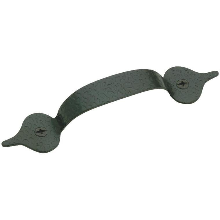 3-9/32" Traditional Cabinet Pull - Black