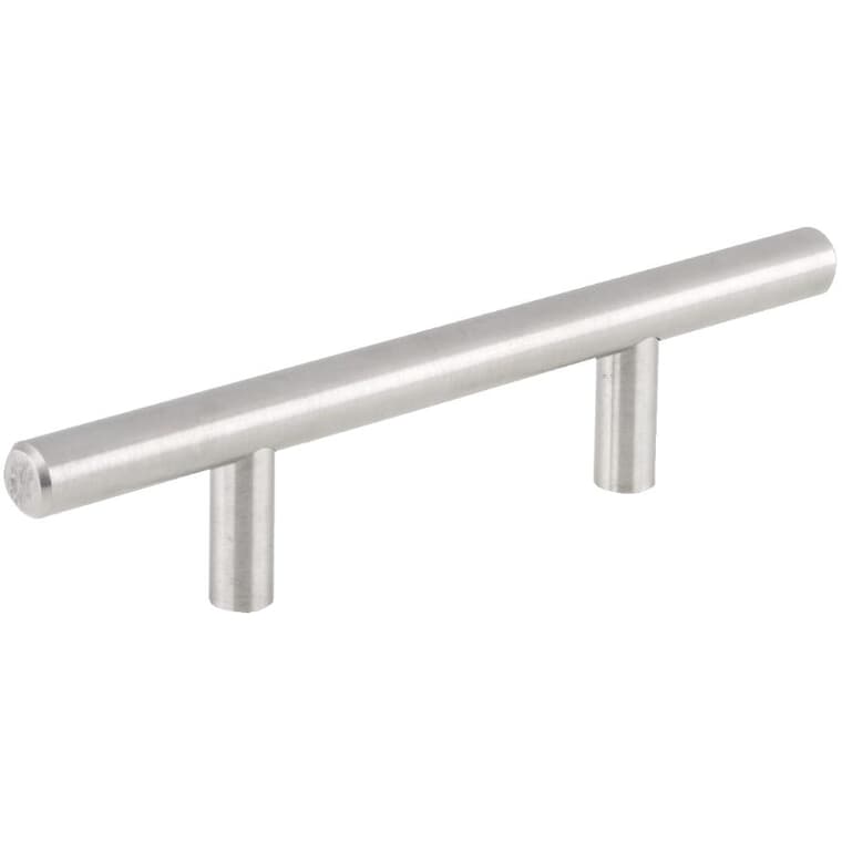 3" Contemporary Cabinet Pull - Stainless Steel