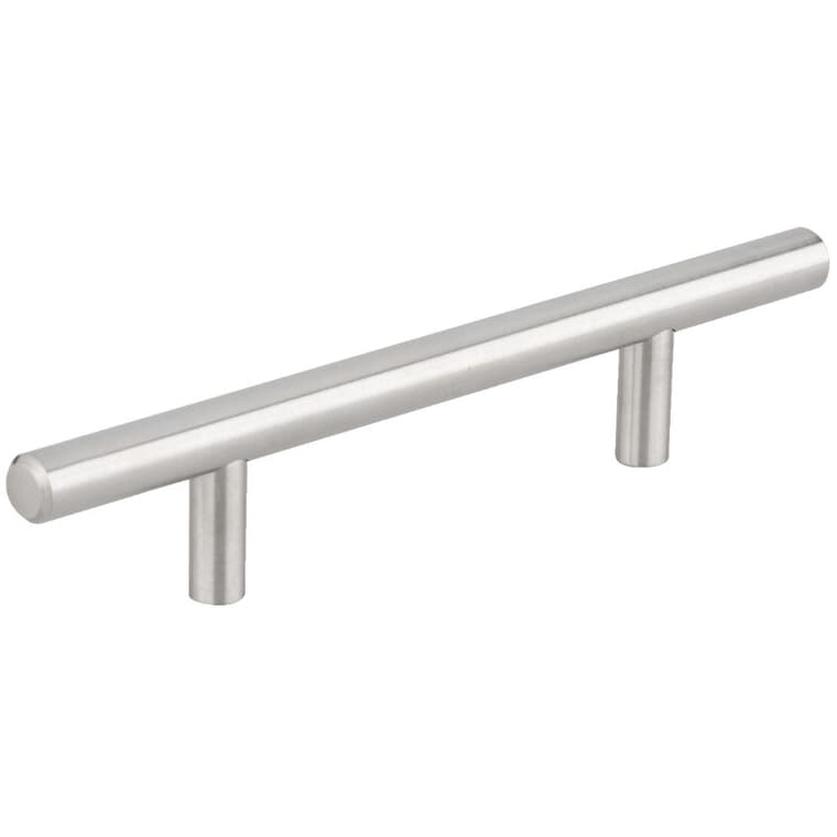 3-25/32" Contemporary Cabinet Pull - Stainless Steel
