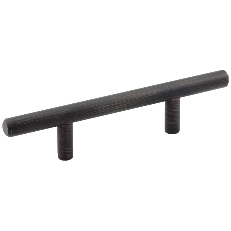 3" Contemporary Cabinet Pull - Brushed Oil Rubbed Bronze