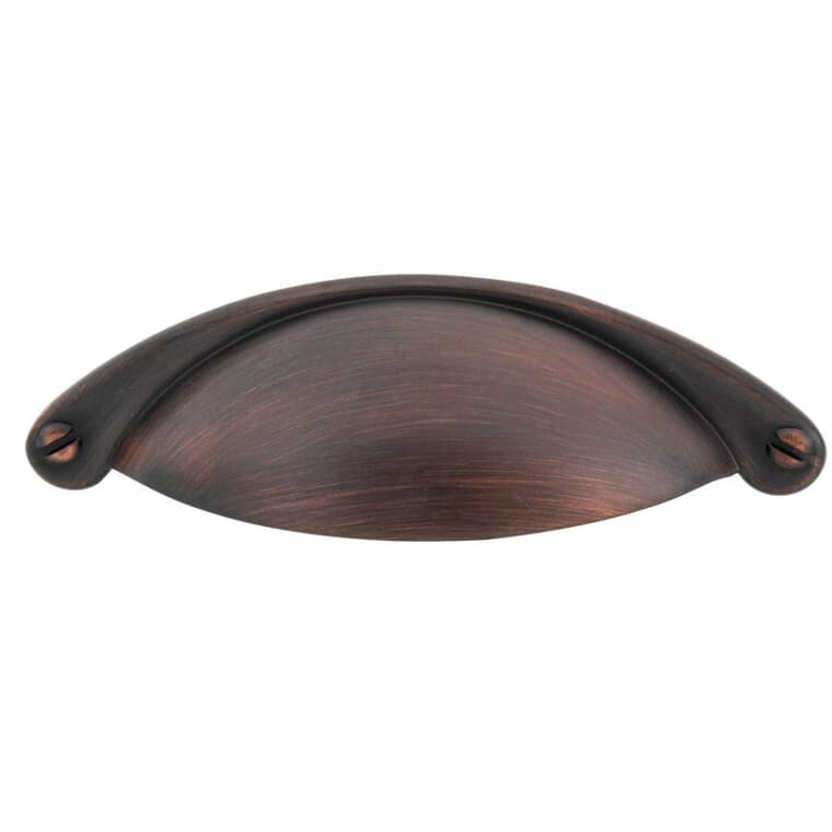 2-17/32" Traditional Cabinet Pull - Brushed Oil Rubbed Bronze