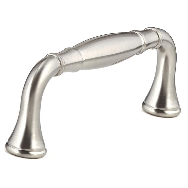 3-25/32" Traditional Cabinet Pull - Brushed Nickel