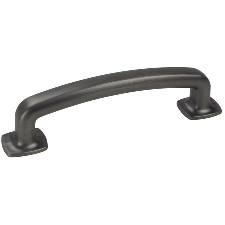 3-25/32" Transitional Cabinet Pull - Antique Nickel