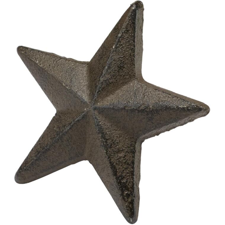 Star Cabinet Knob - Cast Iron