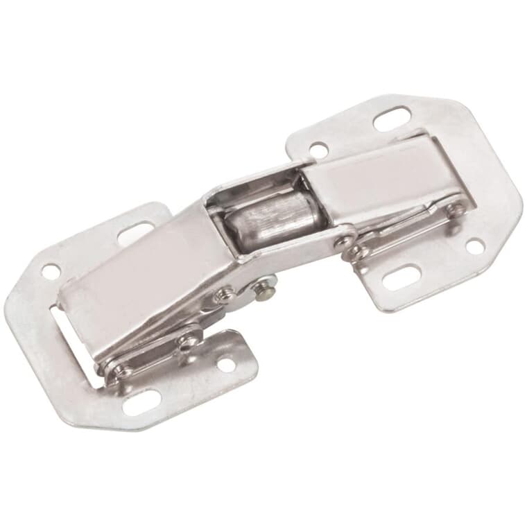 90 Degree Concealed Self-Closing Cabinet Hinge - Zinc Plated