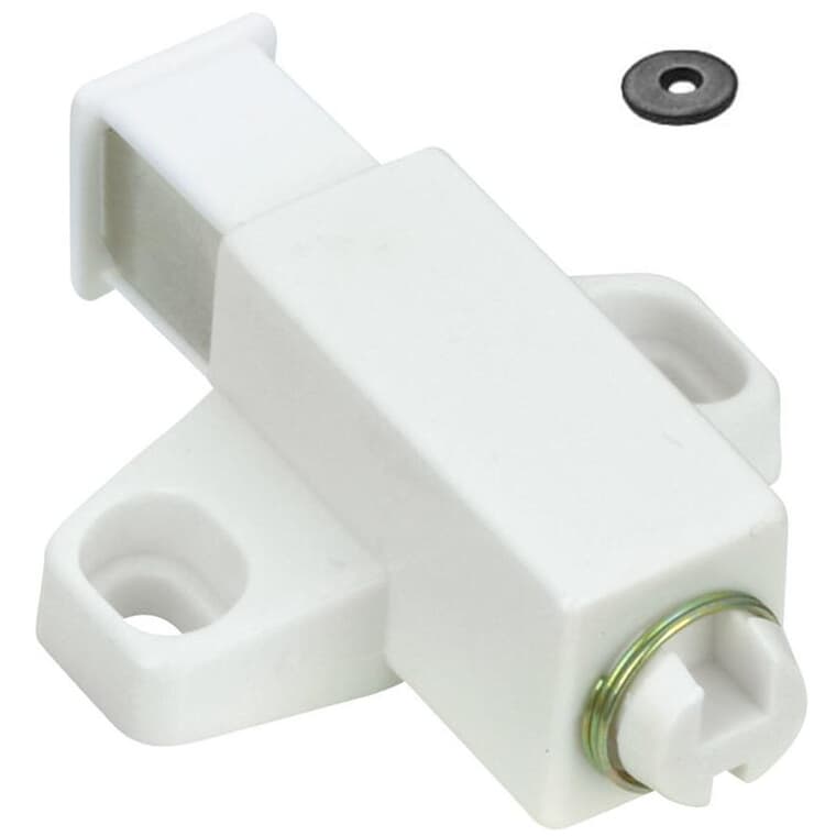 Automatic Single Magnetic Latch - White