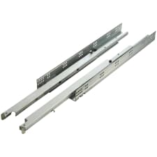 Lot De 10 Paires De Glissières De Tiroir à Fermeture Douce De 55,9 Cm (10 Paires), à Roulement à Billes à Montage Latéral Pour Armoires Avec Cadre Frontal