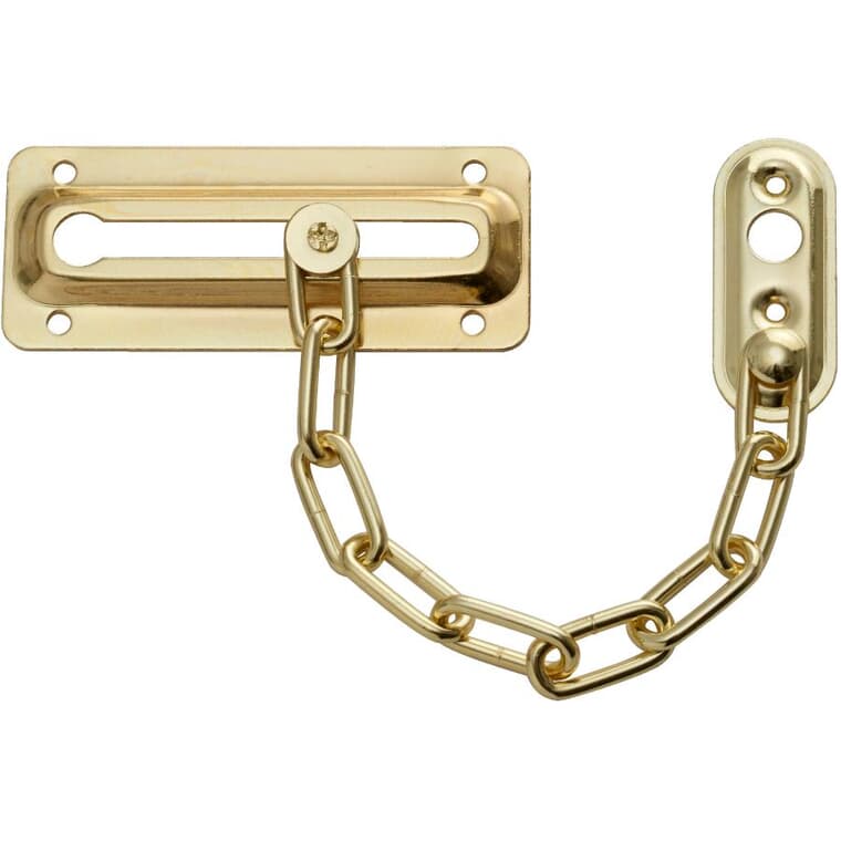 Door Chain Guard - Brass