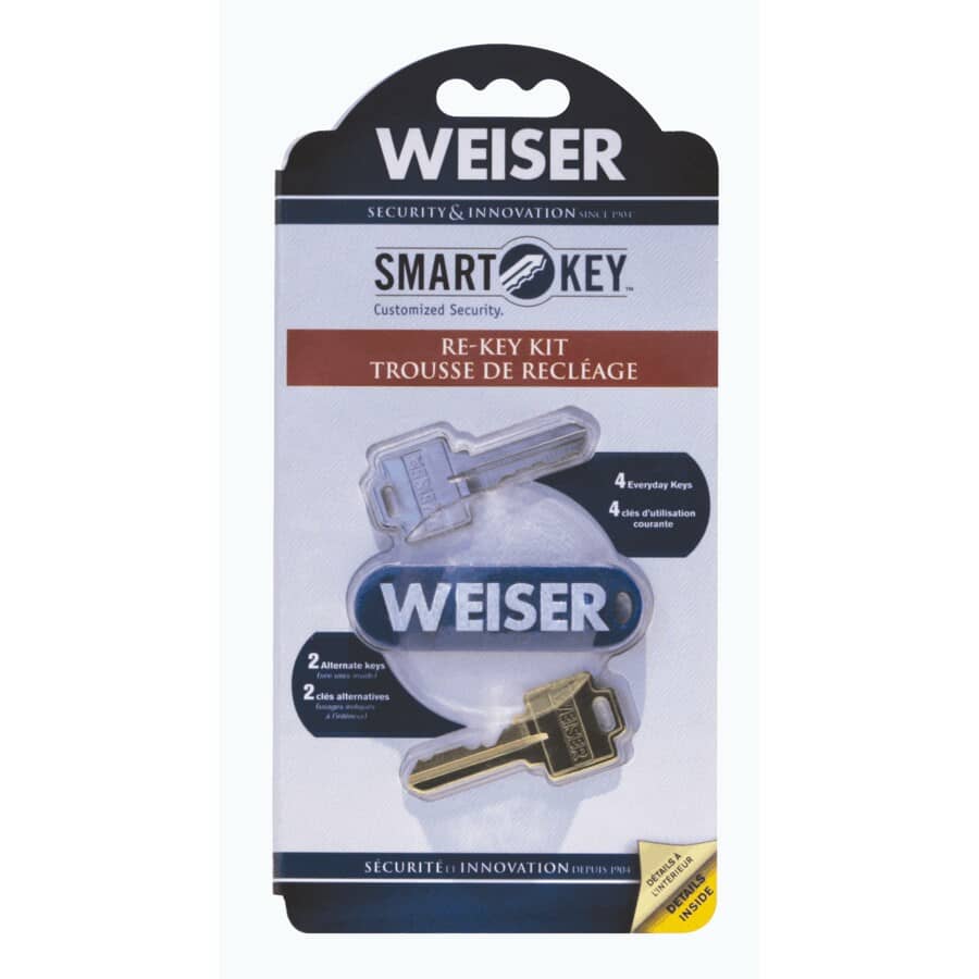 WEISER LOCK:Weiser Smart Key Re-Key Kit