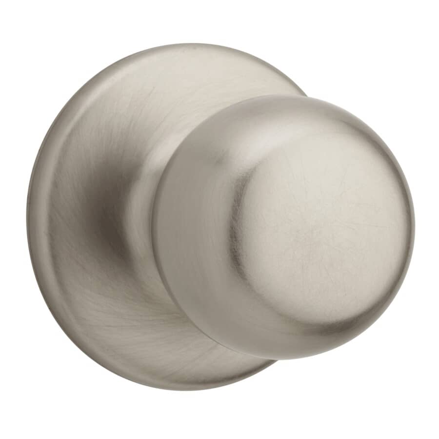 B☆Luck Re: WEISER LOCK Satin Nickel Fairfax Passage Door Knobset | Home