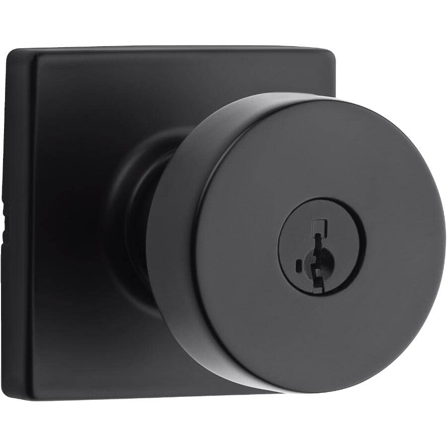 WEISER LOCK:Poignée pour entrée Cambie Smart Key, noir mat