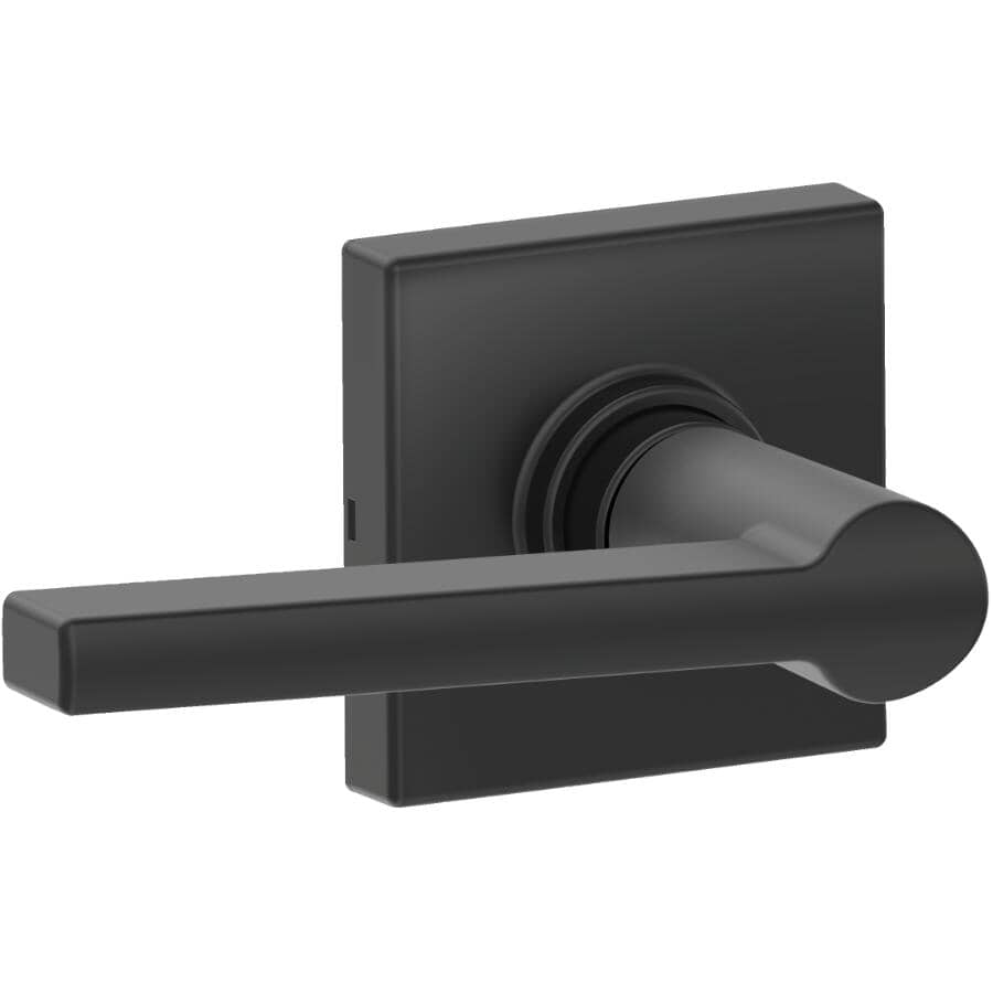 VERGELMER ブラックメタル　BLACKL DEXTER Matte Black Solstice / Collins Passage Door Leverset | Home