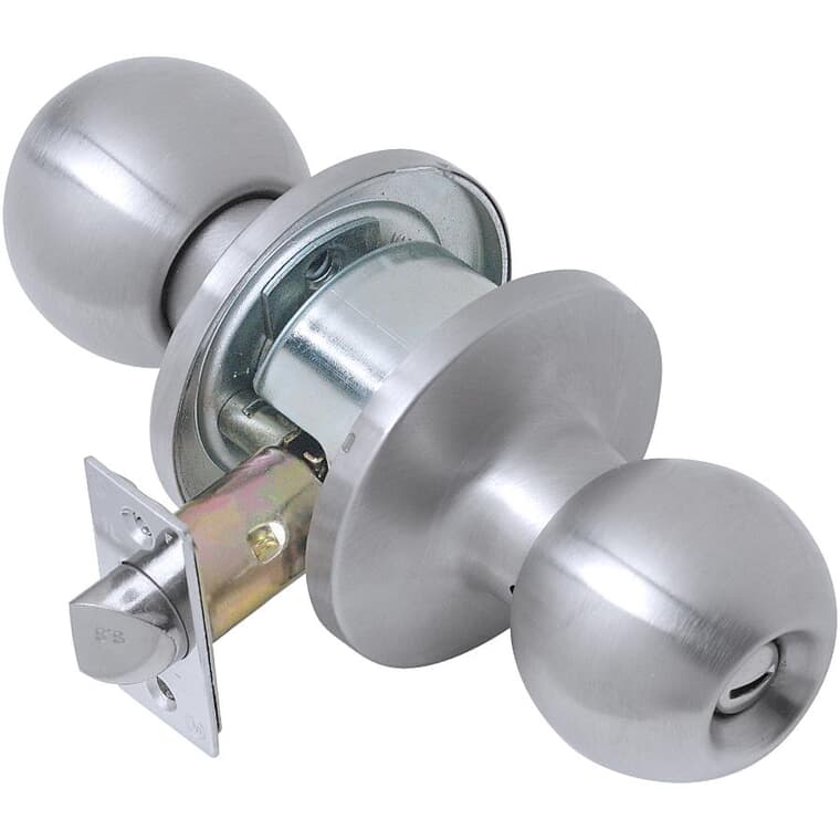 Stainless Steel Commercial Grade 2 Privacy Door Knob
