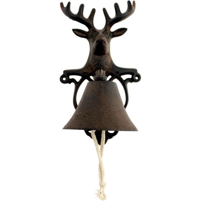 Cast Iron Deer Bell Door Knocker