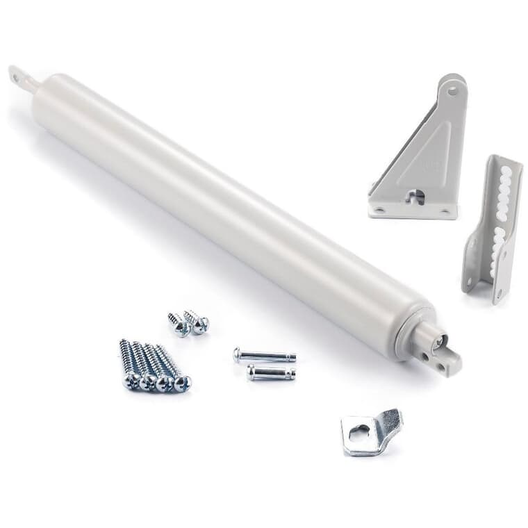 Pneumatic Door Closer - White with Chip Proof Finish