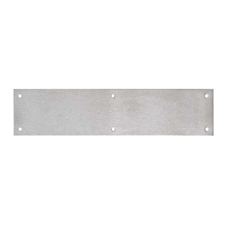 3-1/2" x 15" Stainless Steel Commercial Push Plate