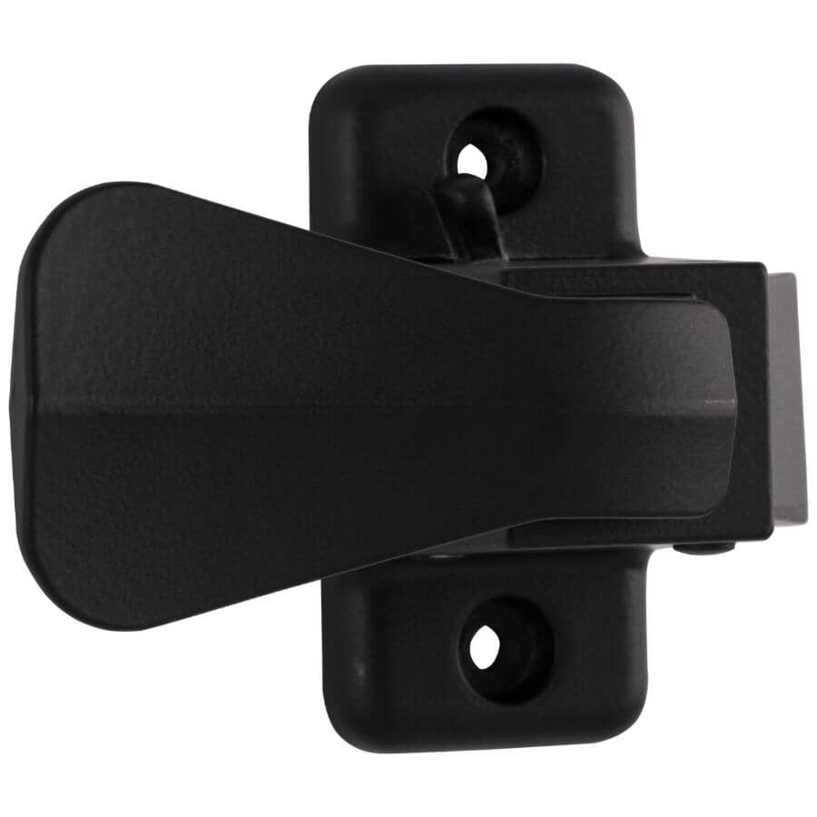 IDEAL SECURITY GL Matte Black Pull Screen Door Handle Set | Home Hardware