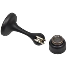 Nite Ize KLKW-01-R6 Porte-clés pour casier à Empreintes de Pattes, Mousqueton de Verrouillage en Acier Inoxydable avec 4 microserrures, Facile à Ajouter et à enlever, Noir