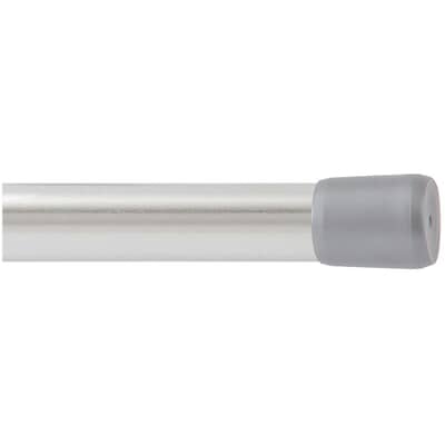 Kenney 48 75 Chrome Spring Tension Curtain Rod Home Hardware 75 Chrome Spring Tension Curtain Rod, Adjustable Curtain Rods