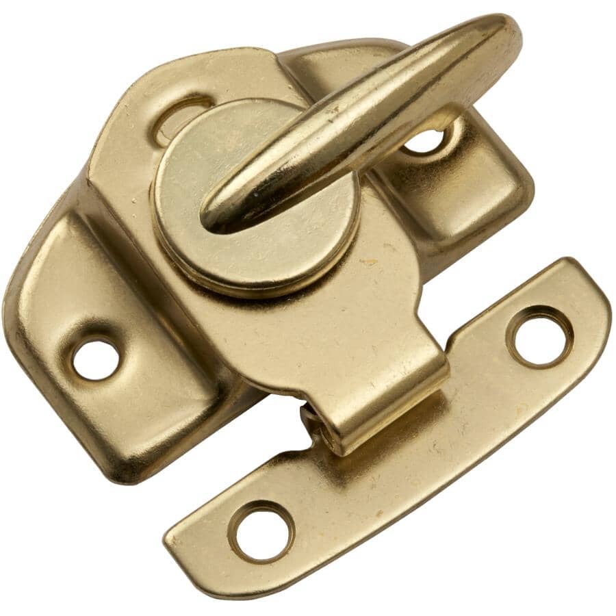 BUILDER'S HARDWARE:Brass Cam Type Sash Lock