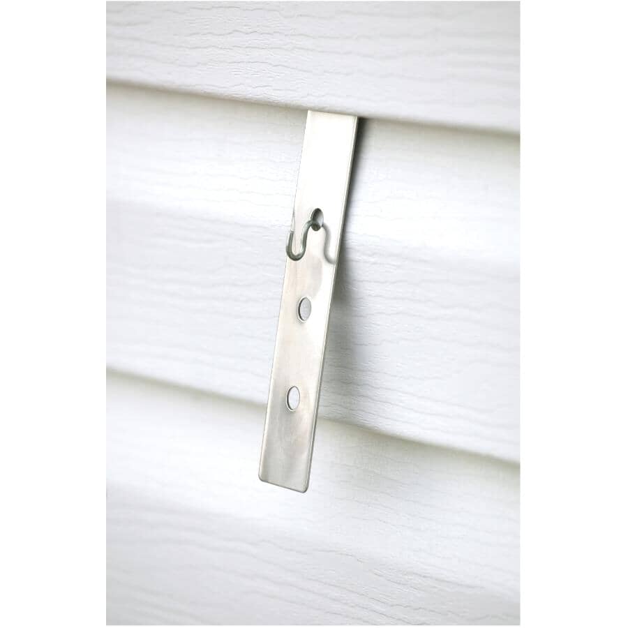 Cladding Hooks OUTDOOR DECOR 2 Pack Stainless Steel
