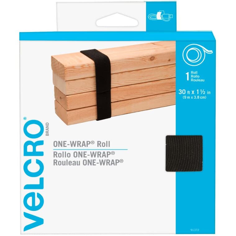 Ruban en rouleau One-Wrap VelcroMD de 1-1/2 po x 30 pi
