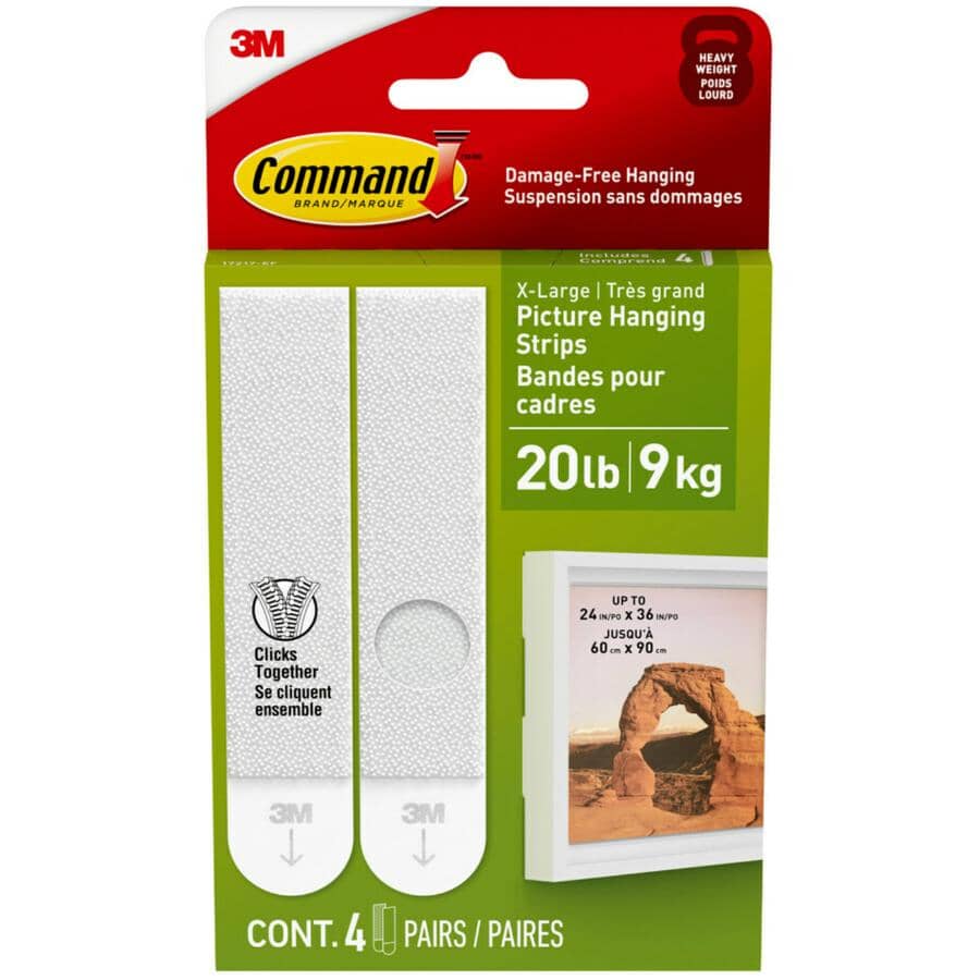 Bulk Pack 3m Command Strips Large,Medium,Small Size Picture Frames